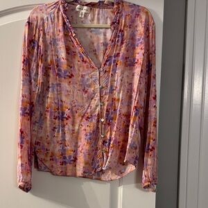 Cloth & Stone Multicolor Floral Blouse